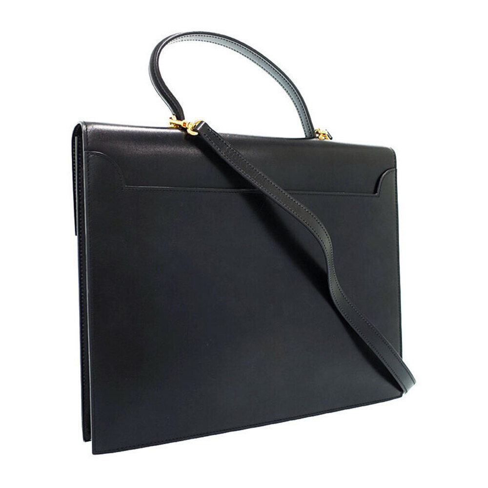Celine Leather Briefcase Business Bag - Picture 2 of 9